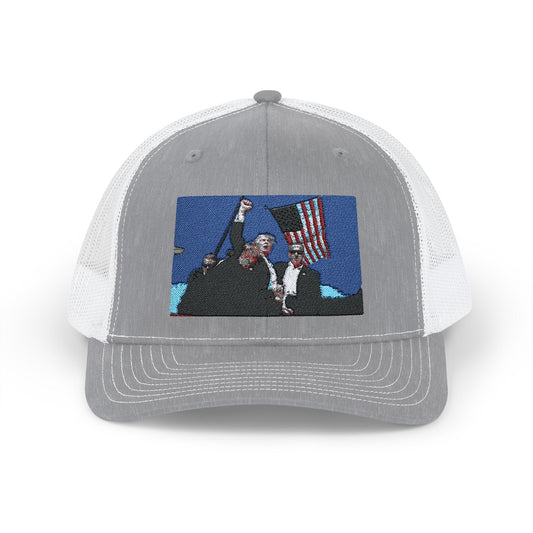 Trump Fight Trucker Hat